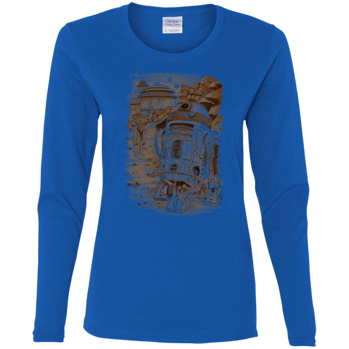 Mission to jabba palace Women's Long Sleeve T-Shirt