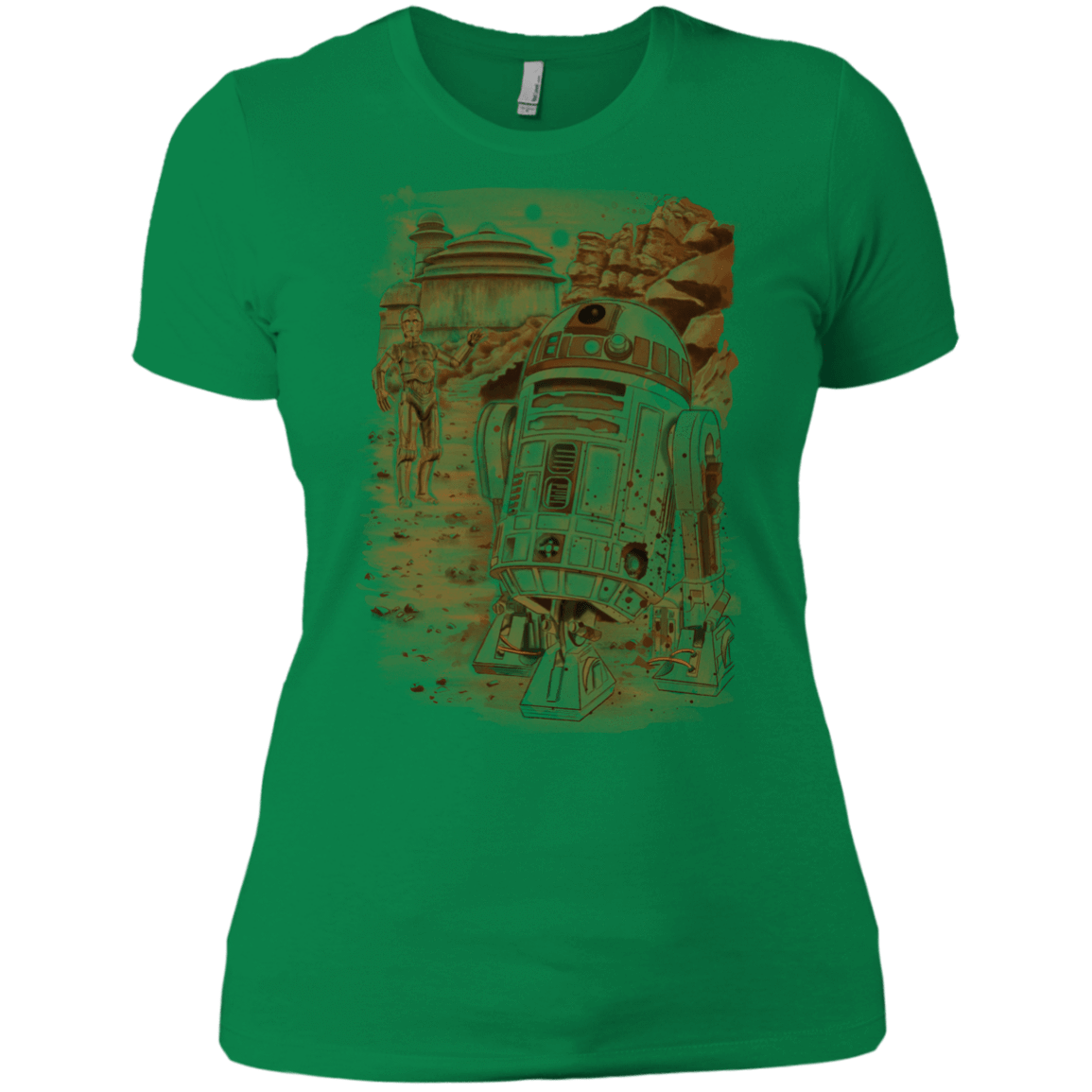 T-Shirts Kelly Green / X-Small Mission to jabba palace Women's Premium T-Shirt