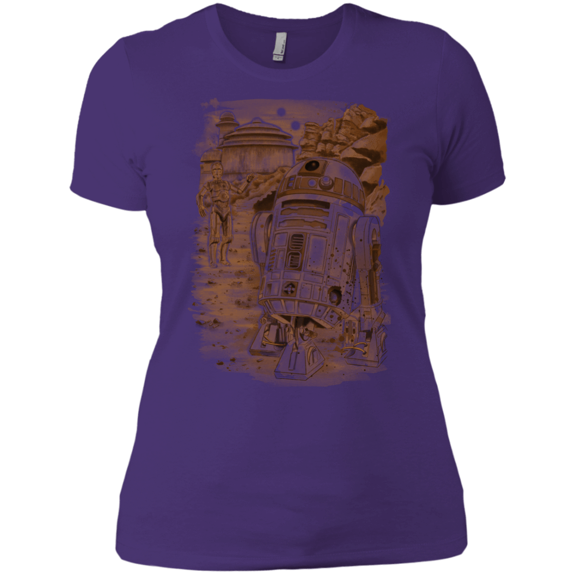 T-Shirts Purple Rush/ / X-Small Mission to jabba palace Women's Premium T-Shirt