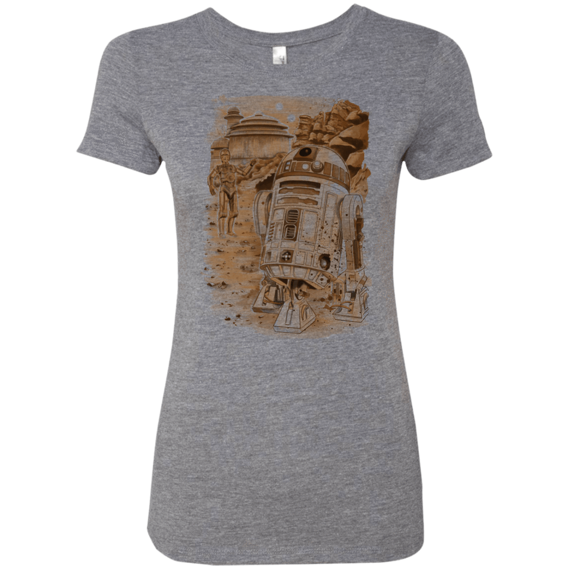 T-Shirts Premium Heather / S Mission to jabba palace Women's Triblend T-Shirt