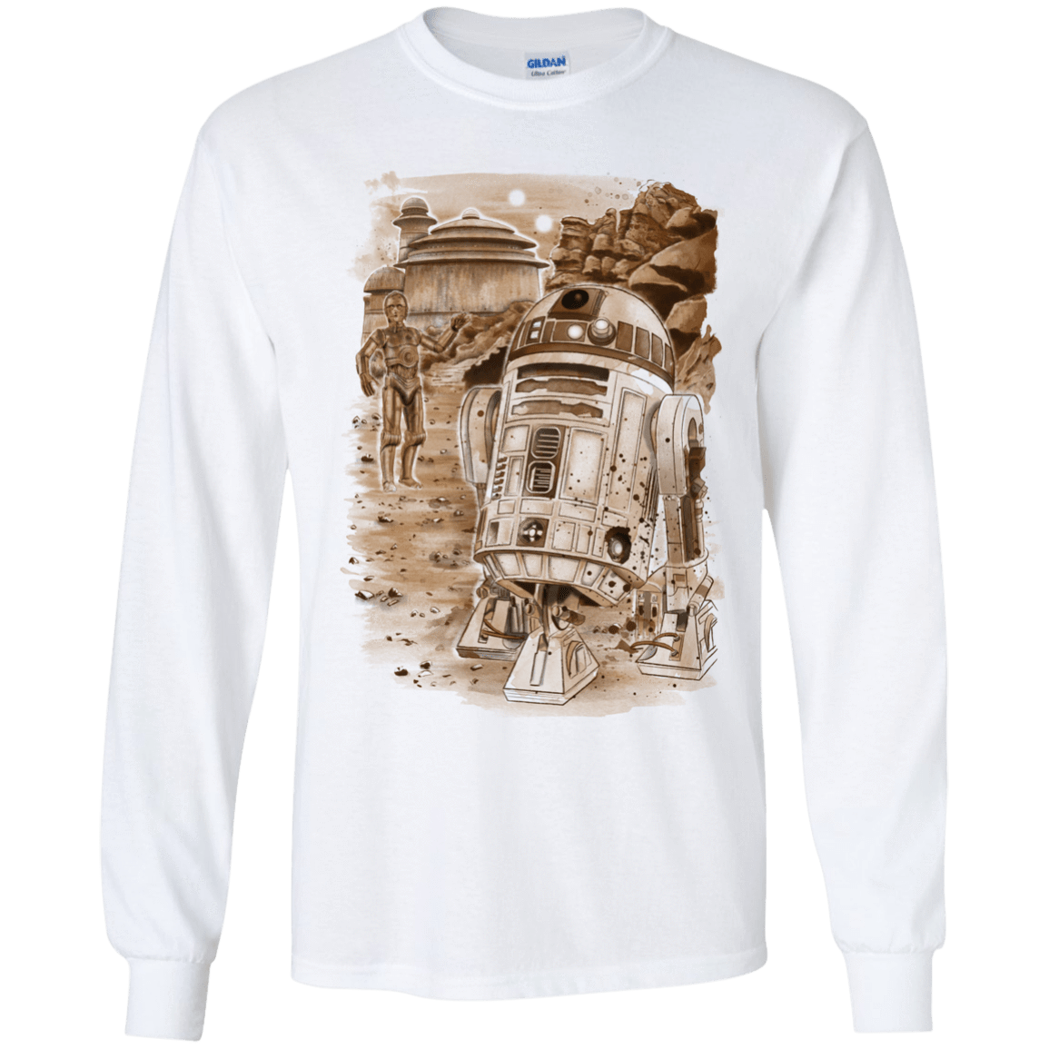 T-Shirts White / YS Mission to jabba palace Youth Long Sleeve T-Shirt