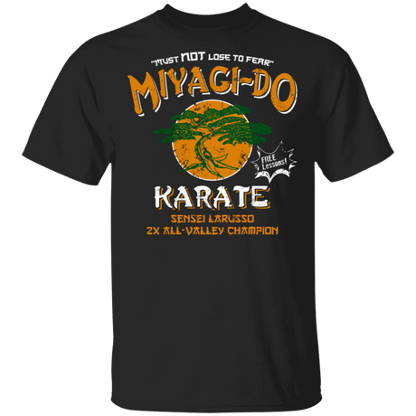 T-Shirts Black / S Miyagi Do Free Lessons T-Shirt