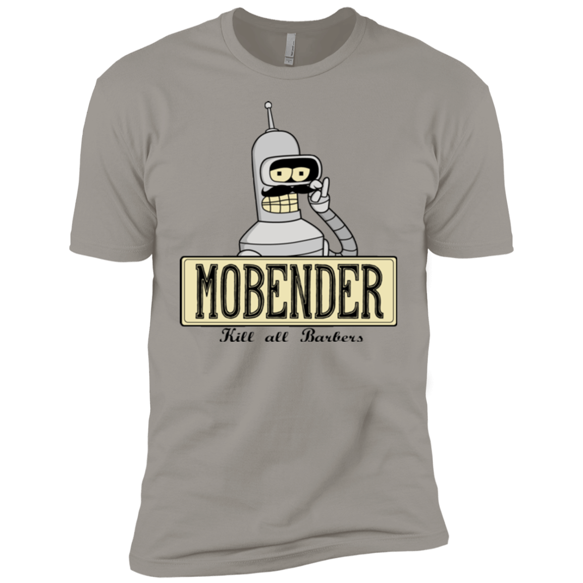 T-Shirts Light Grey / YXS Mobender Boys Premium T-Shirt