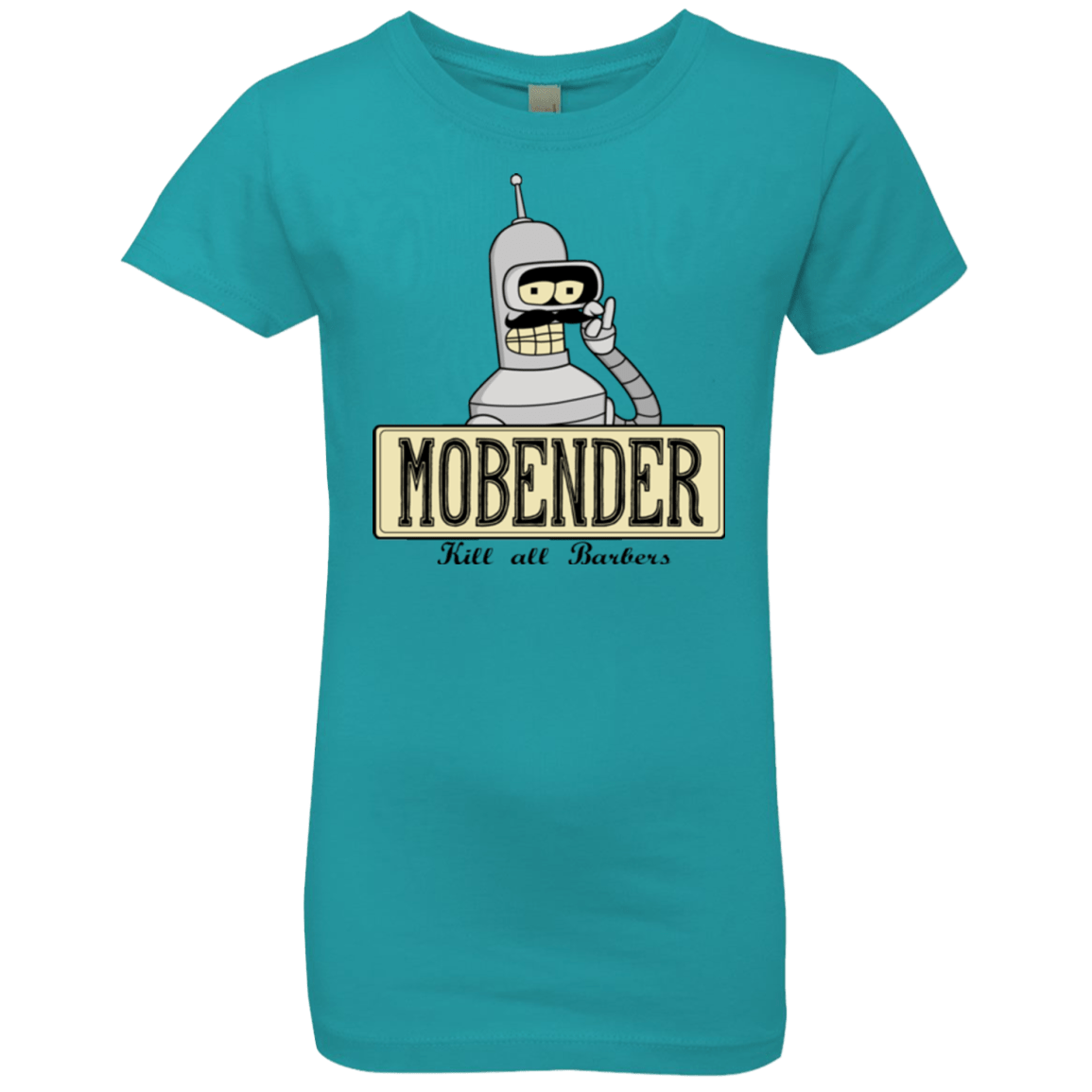 T-Shirts Tahiti Blue / YXS Mobender Girls Premium T-Shirt