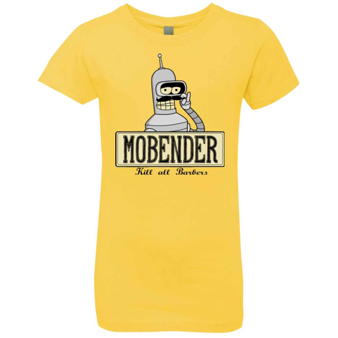T-Shirts Vibrant Yellow / YXS Mobender Girls Premium T-Shirt