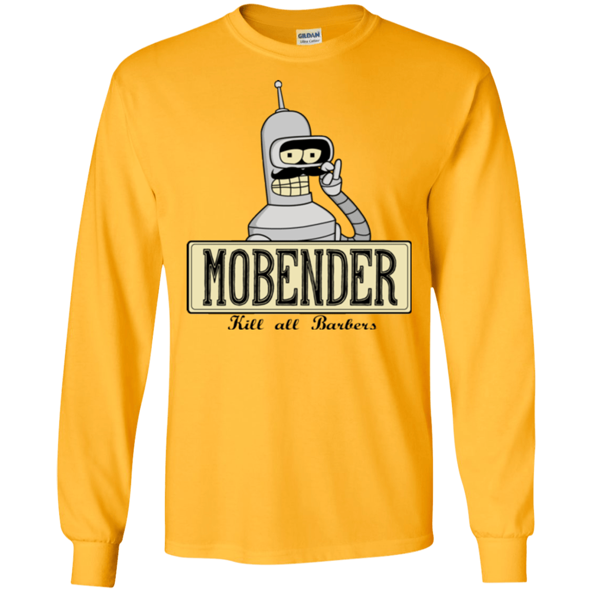 T-Shirts Gold / S Mobender Men's Long Sleeve T-Shirt