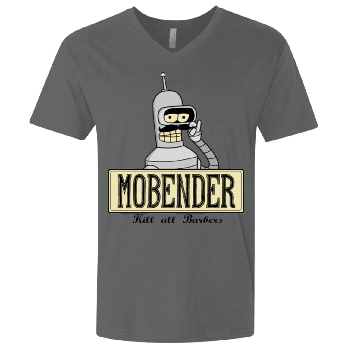 T-Shirts Heavy Metal / X-Small Mobender Men's Premium V-Neck