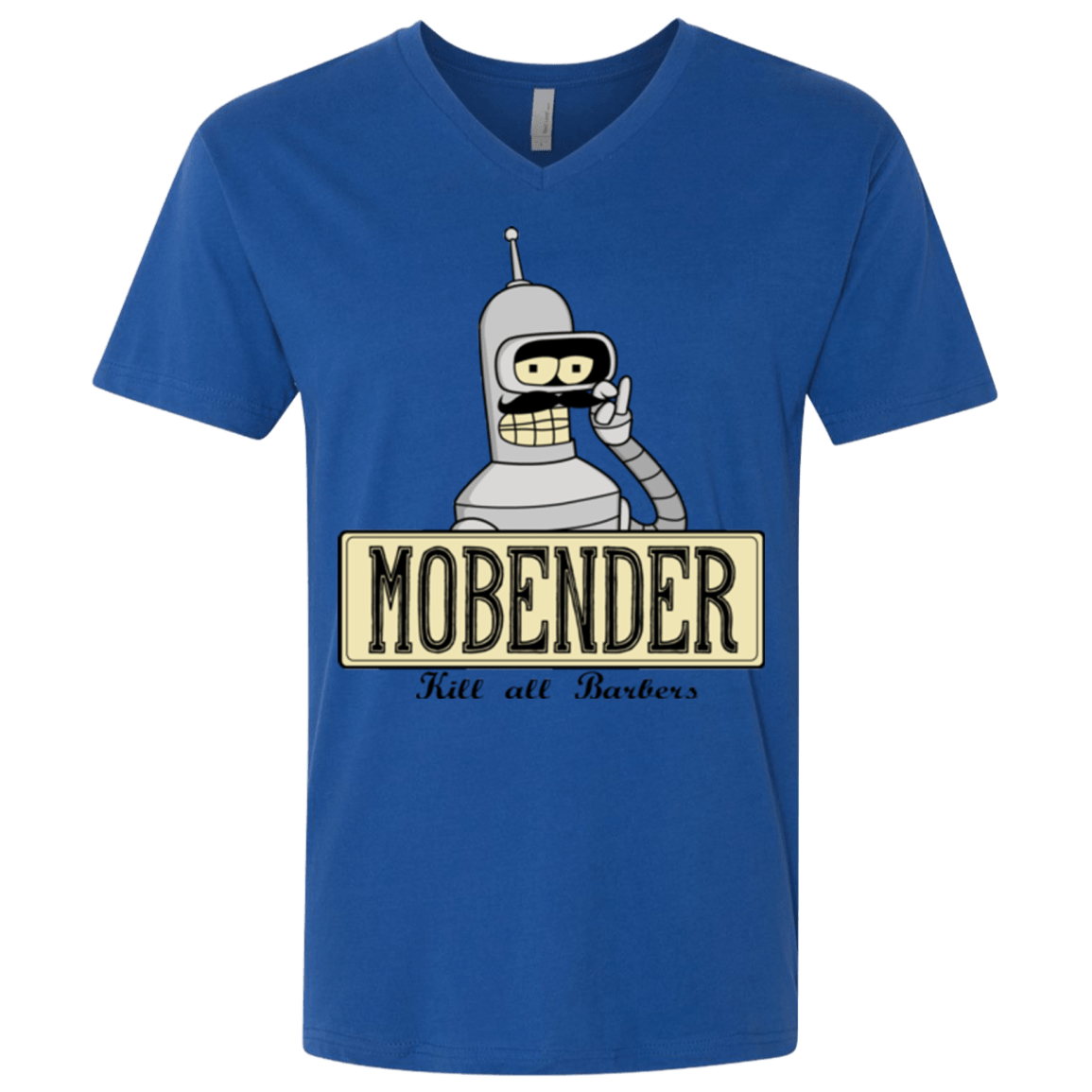 T-Shirts Royal / X-Small Mobender Men's Premium V-Neck