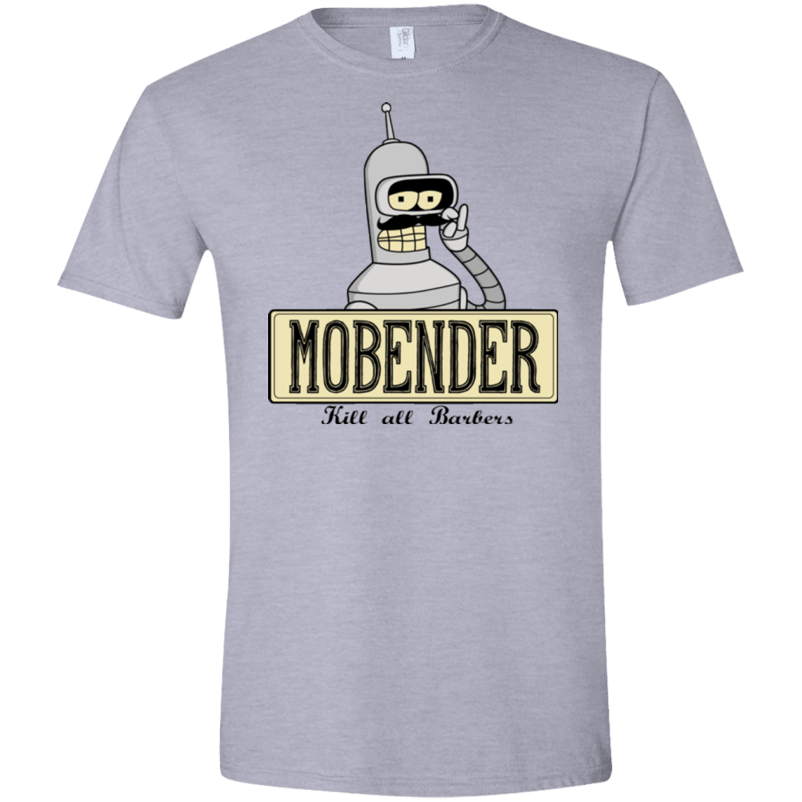 T-Shirts Sport Grey / X-Small Mobender Men's Semi-Fitted Softstyle