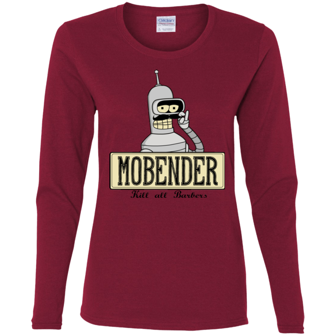 T-Shirts Cardinal / S Mobender Women's Long Sleeve T-Shirt