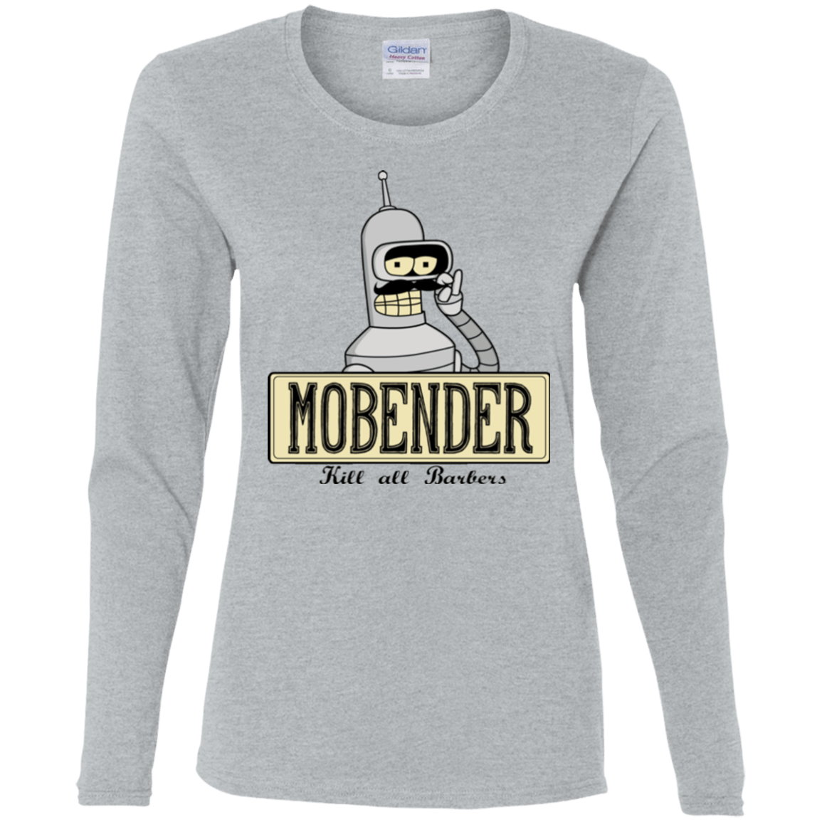 T-Shirts Sport Grey / S Mobender Women's Long Sleeve T-Shirt