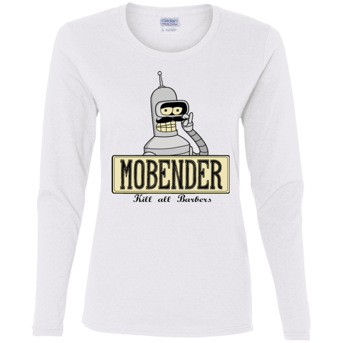 T-Shirts White / S Mobender Women's Long Sleeve T-Shirt