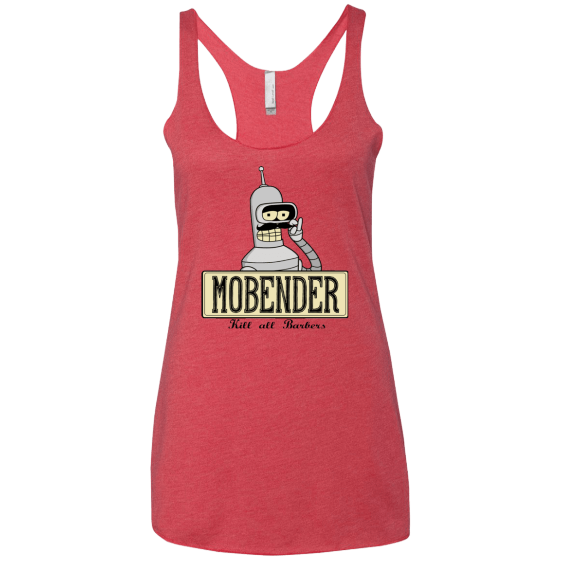 T-Shirts Vintage Red / X-Small Mobender Women's Triblend Racerback Tank