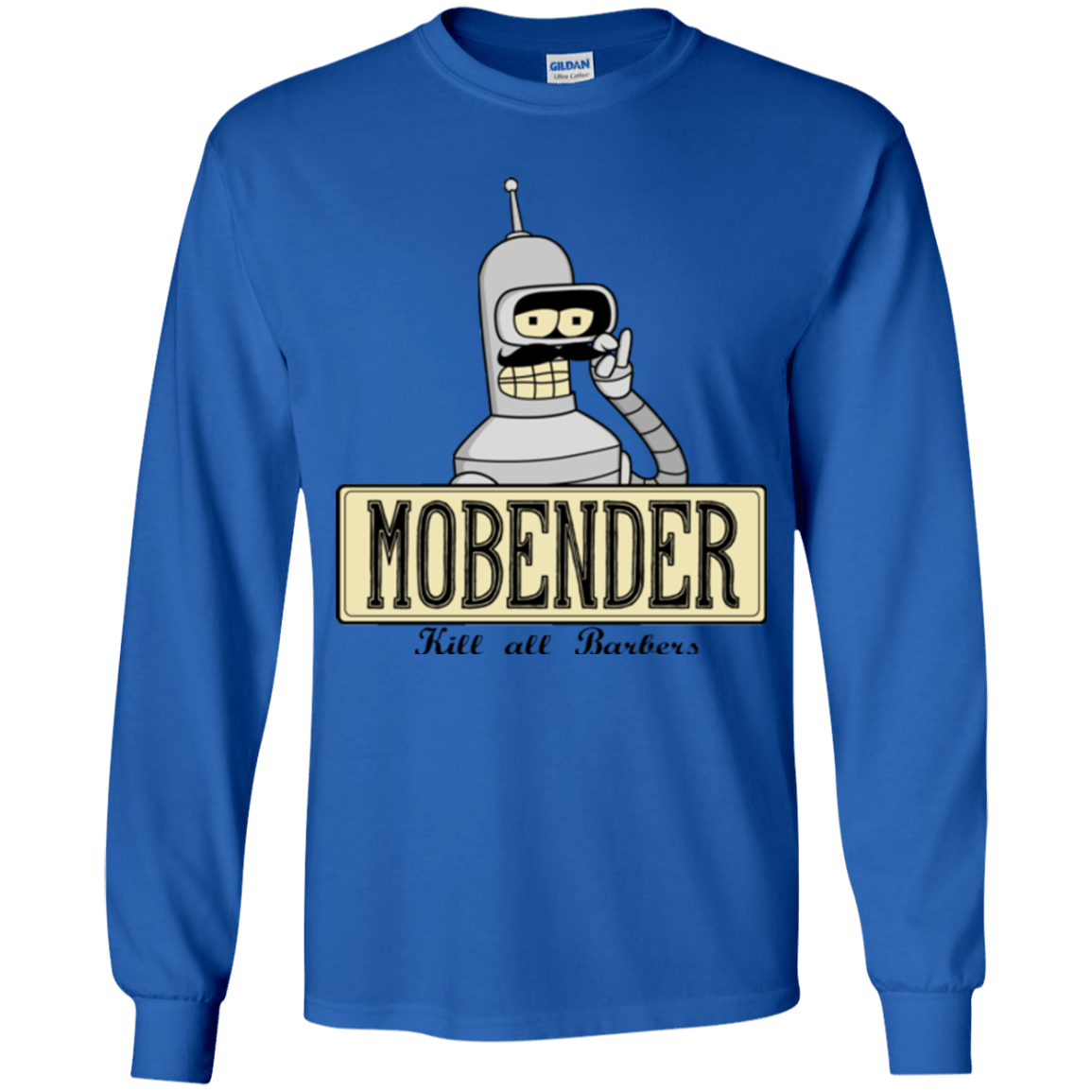 T-Shirts Royal / YS Mobender Youth Long Sleeve T-Shirt