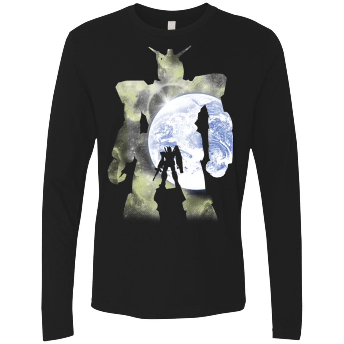 T-Shirts Black / Small Mobile Suit Men's Premium Long Sleeve