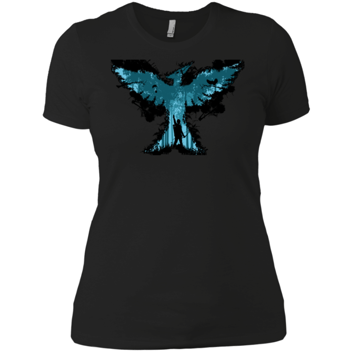 T-Shirts Black / X-Small Mocking jay Women's Premium T-Shirt