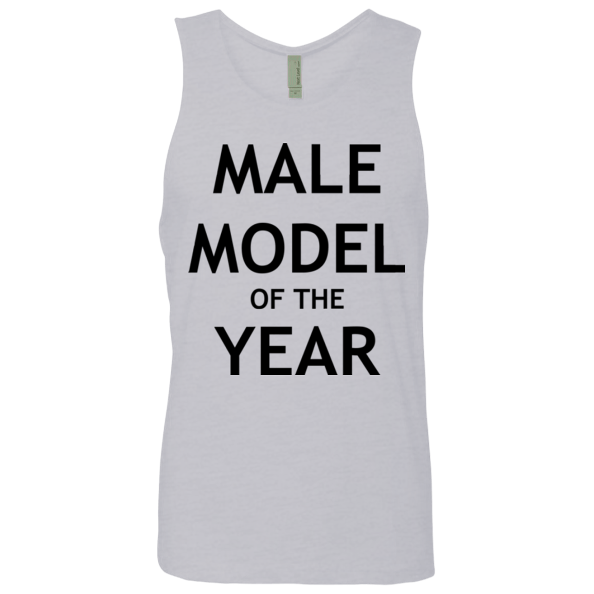 T-Shirts Heather Grey / Small Model of the Year Men's Premium Tank Top