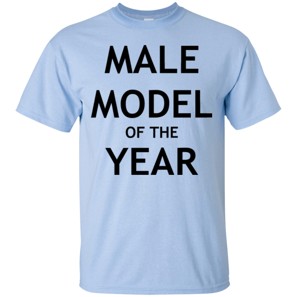 T-Shirts Light Blue / Small Model of the Year T-Shirt