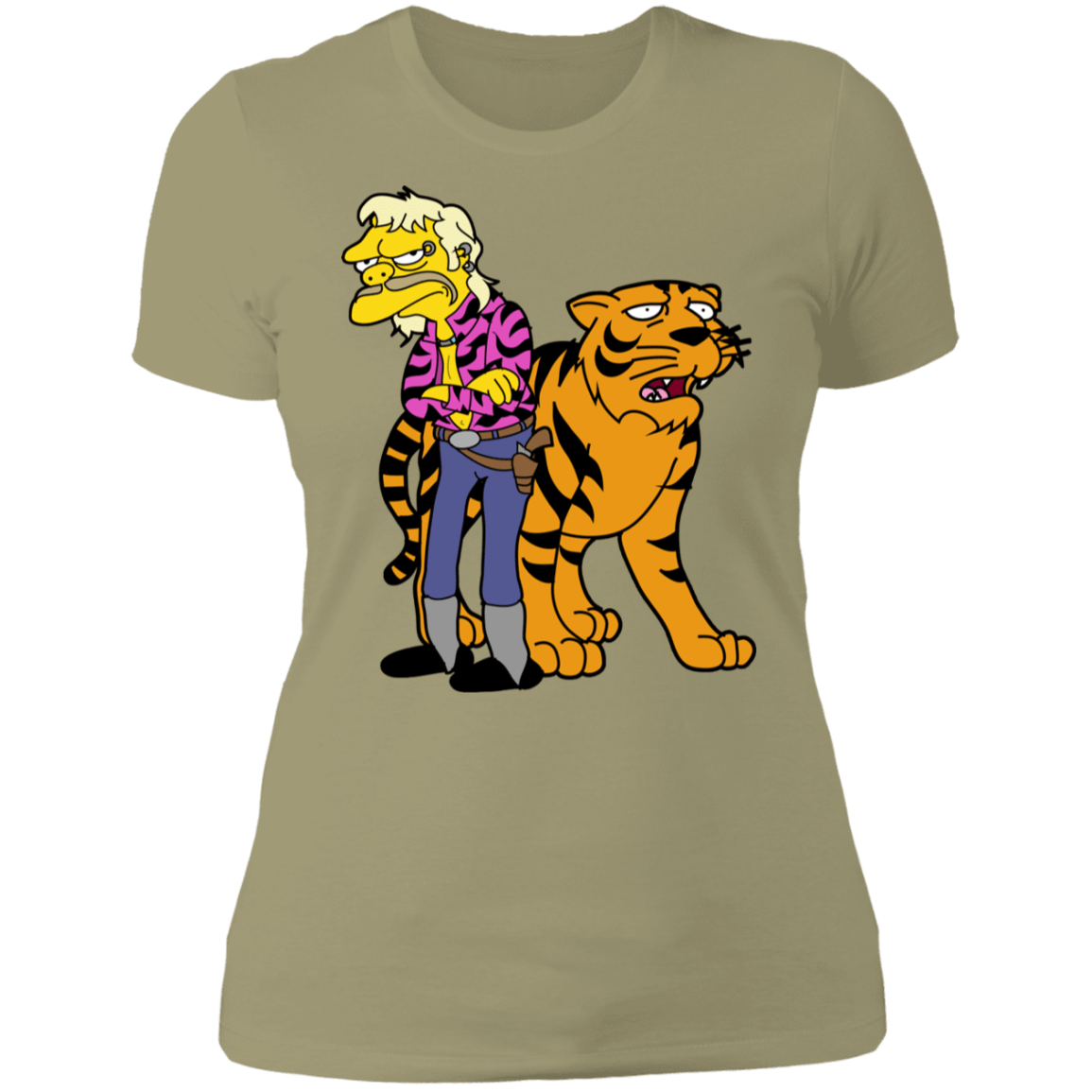 T-Shirts Light Olive / S Moe Exotic Women's Premium T-Shirt