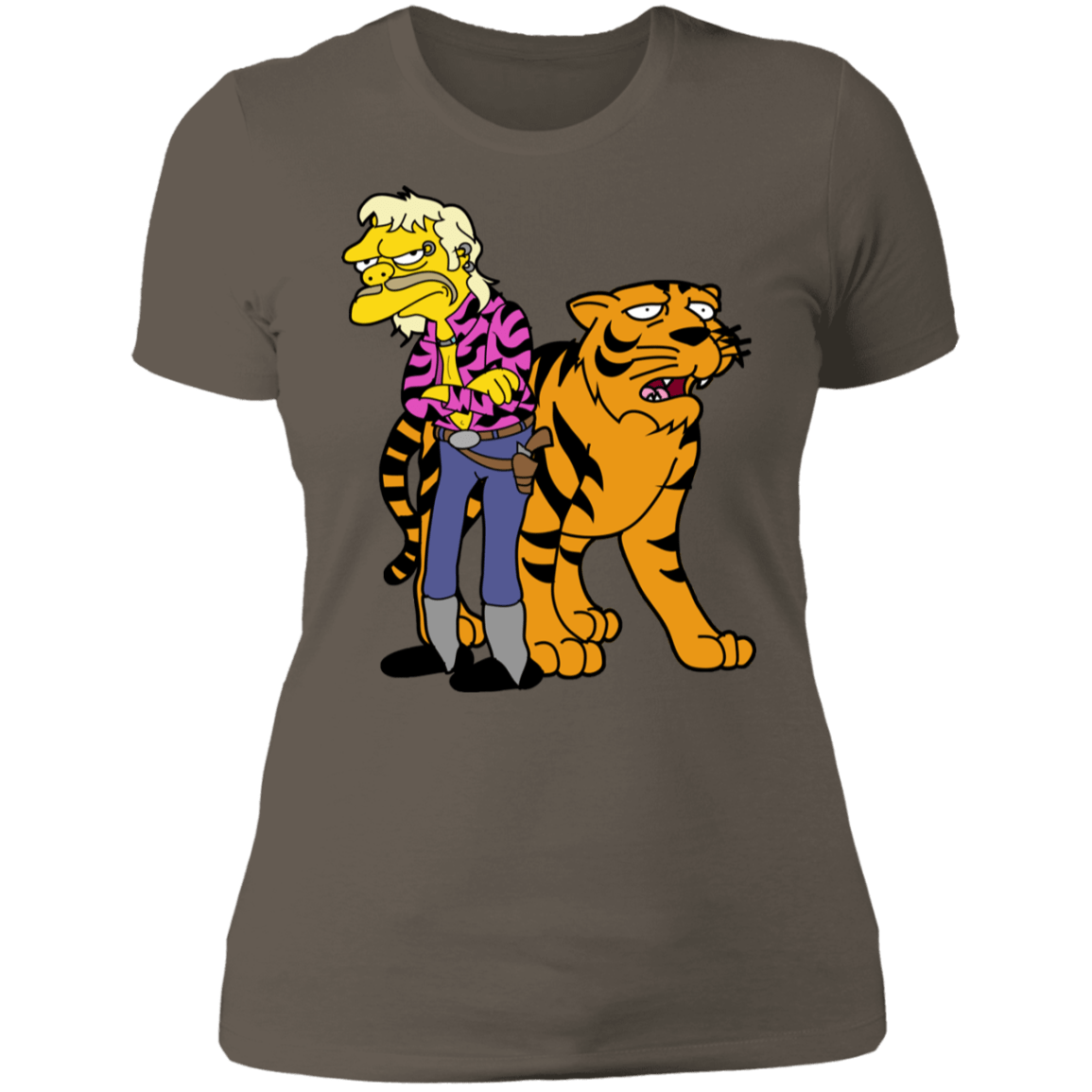 T-Shirts Warm Grey / S Moe Exotic Women's Premium T-Shirt