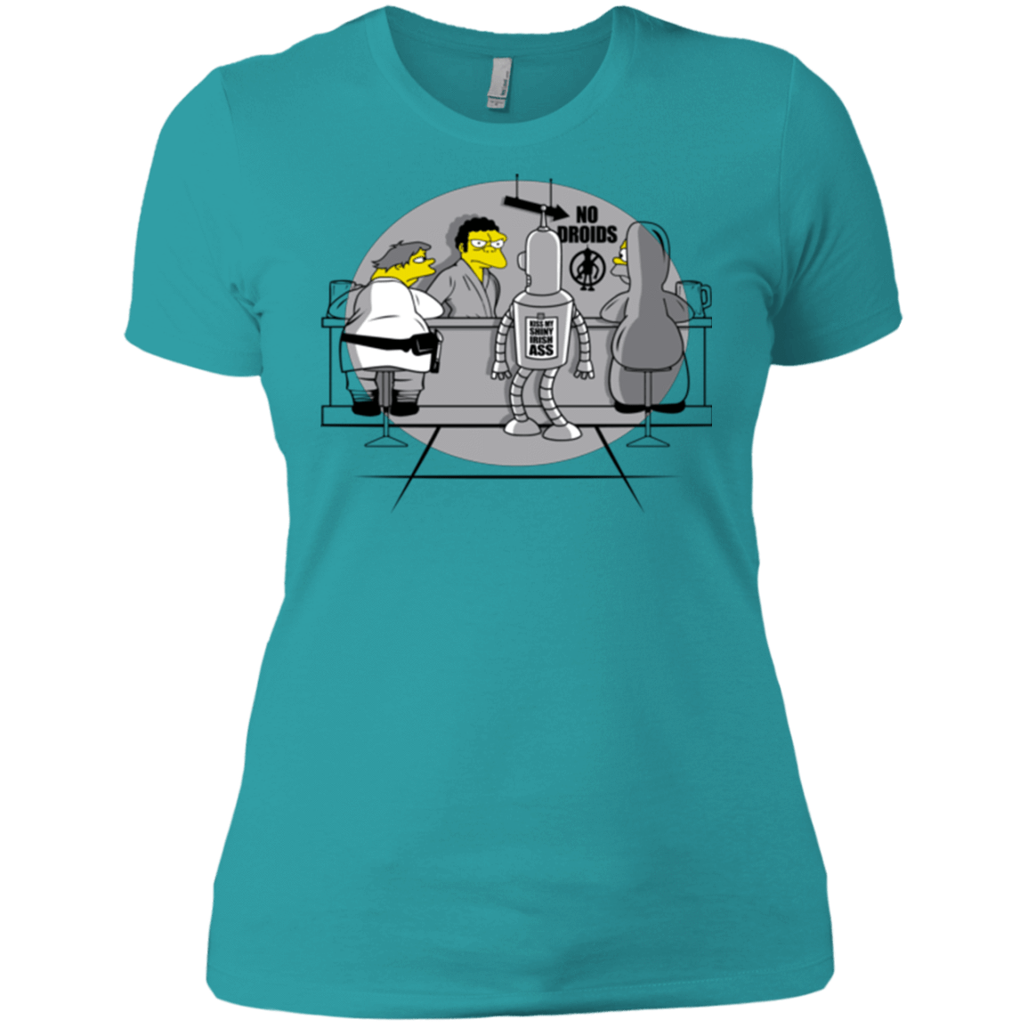 T-Shirts Tahiti Blue / X-Small Moes Cantina Irish Women's Premium T-Shirt