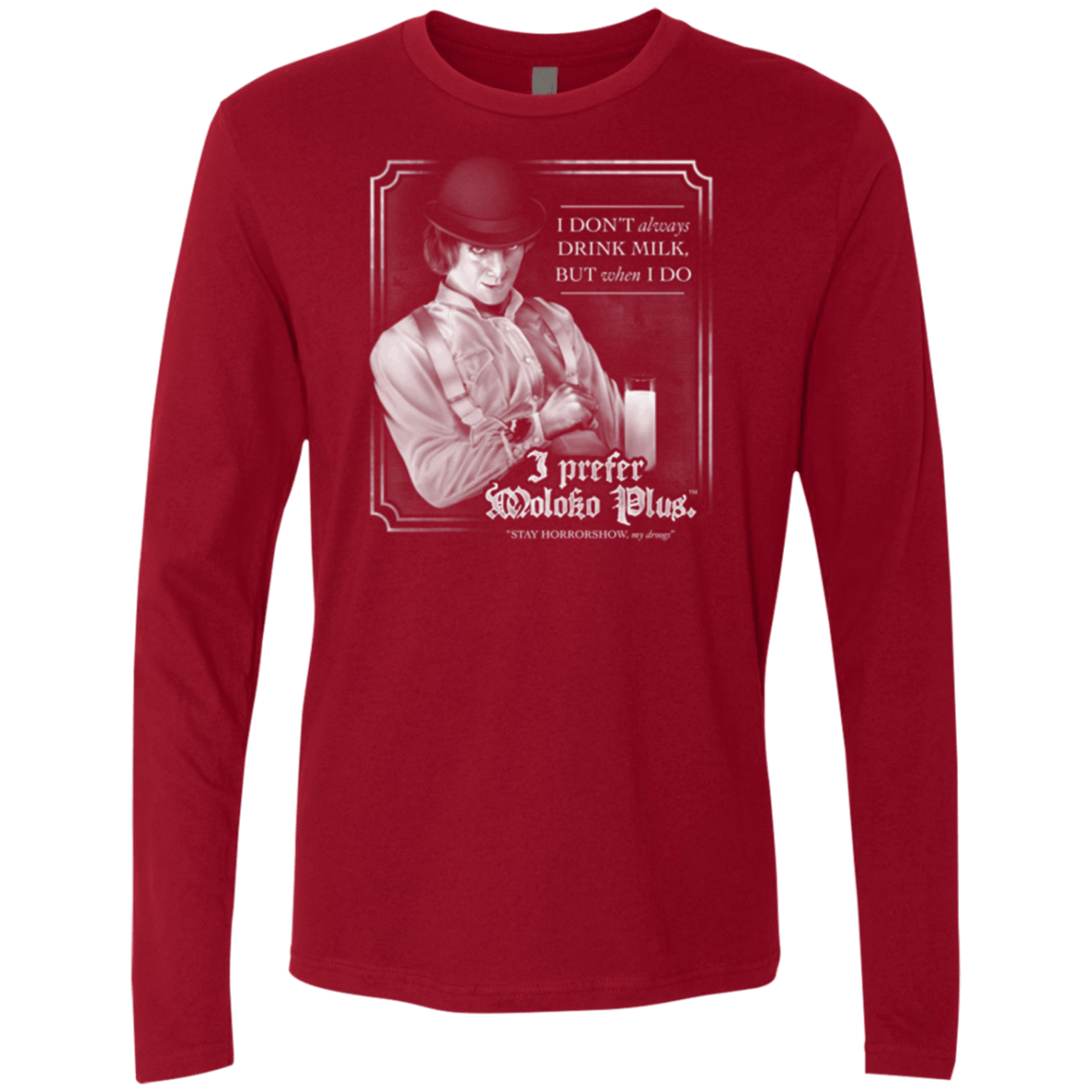 T-Shirts Cardinal / Small Moloko XX Men's Premium Long Sleeve