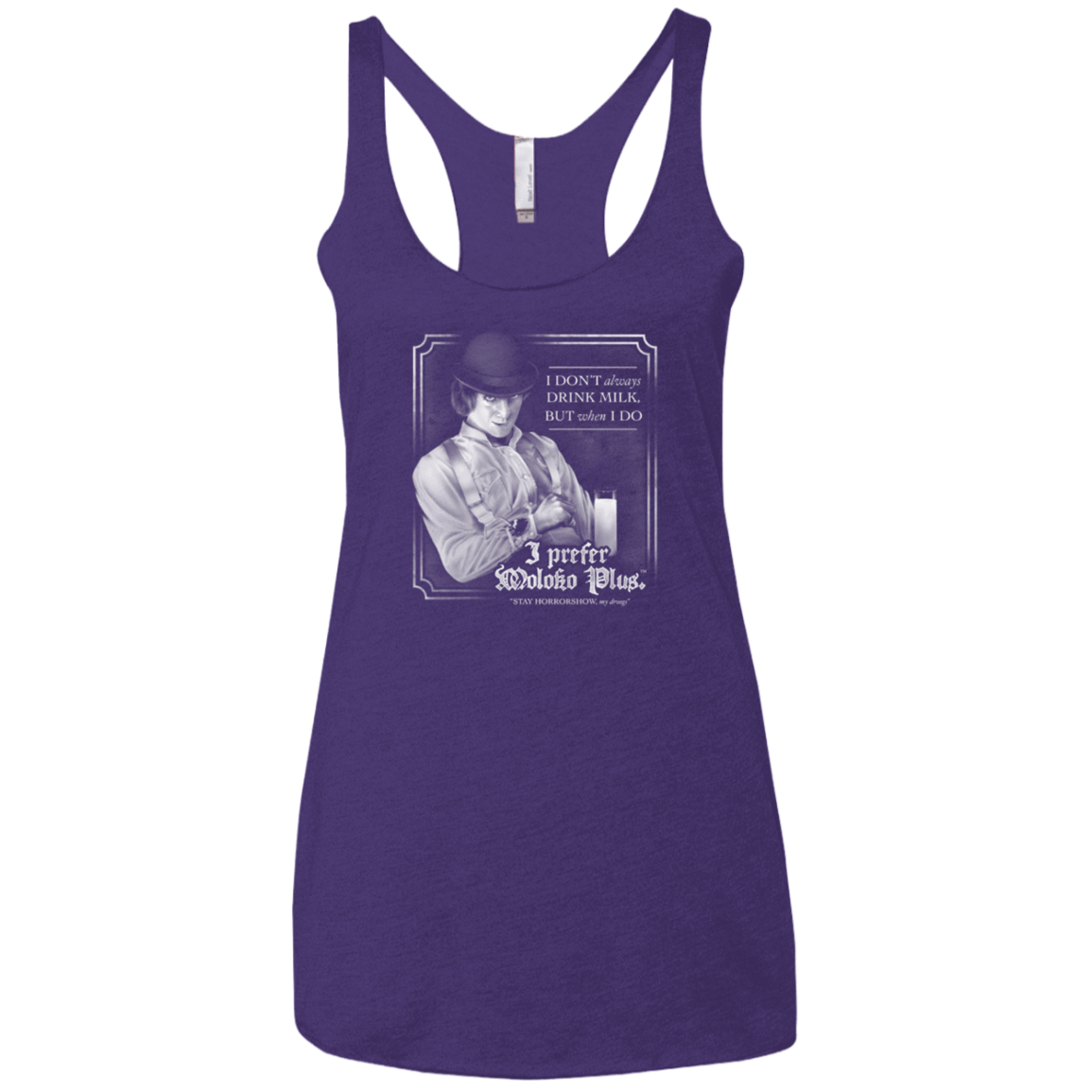 T-Shirts Purple / X-Small Moloko XX Women's Triblend Racerback Tank