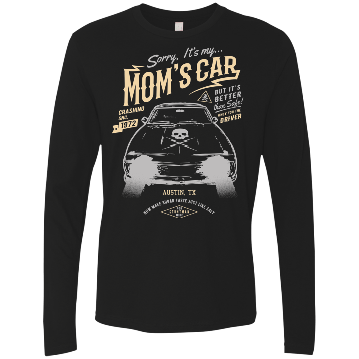 T-Shirts Black / Small Mom's Car Men's Premium Long Sleeve