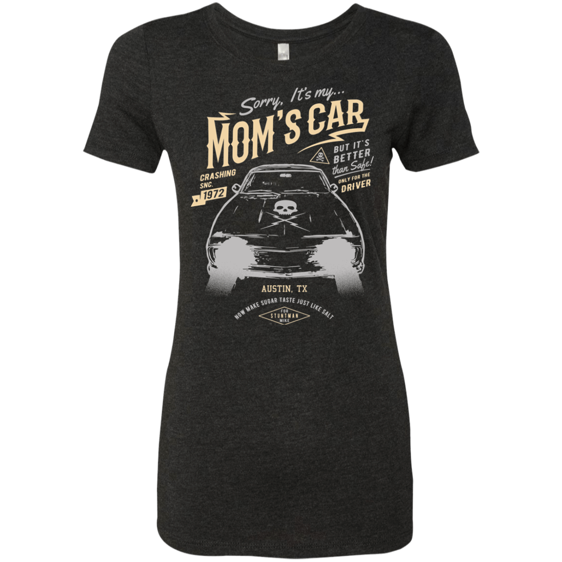 T-Shirts Vintage Black / Small Mom's Car Women's Triblend T-Shirt