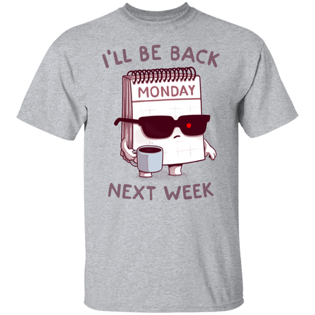 T-Shirts Sport Grey / S Monday is Back T-Shirt