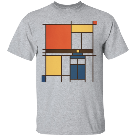 T-Shirts Sport Grey / Small Mondrian Who T-Shirt