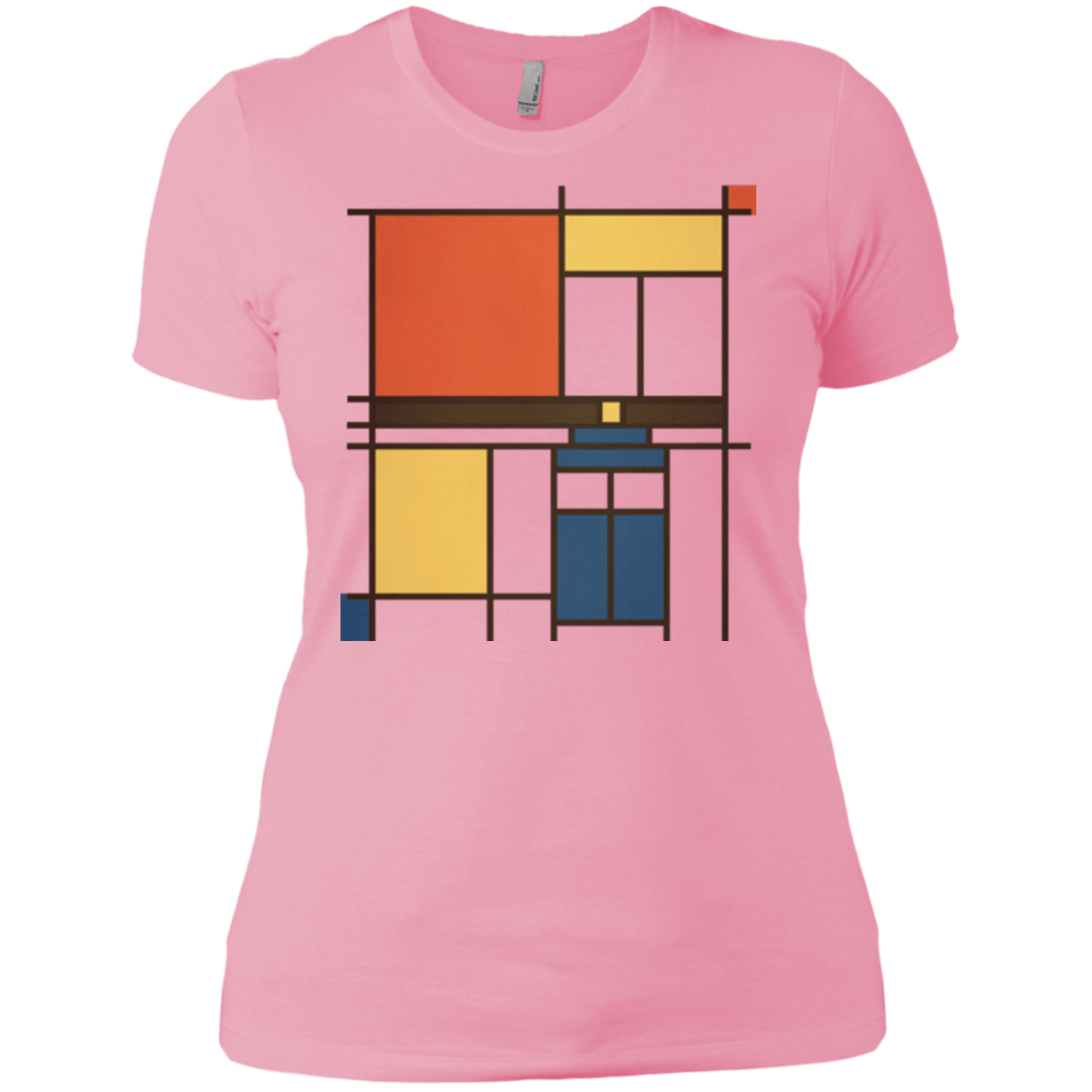 Mondrian Who Women's Premium T-Shirt