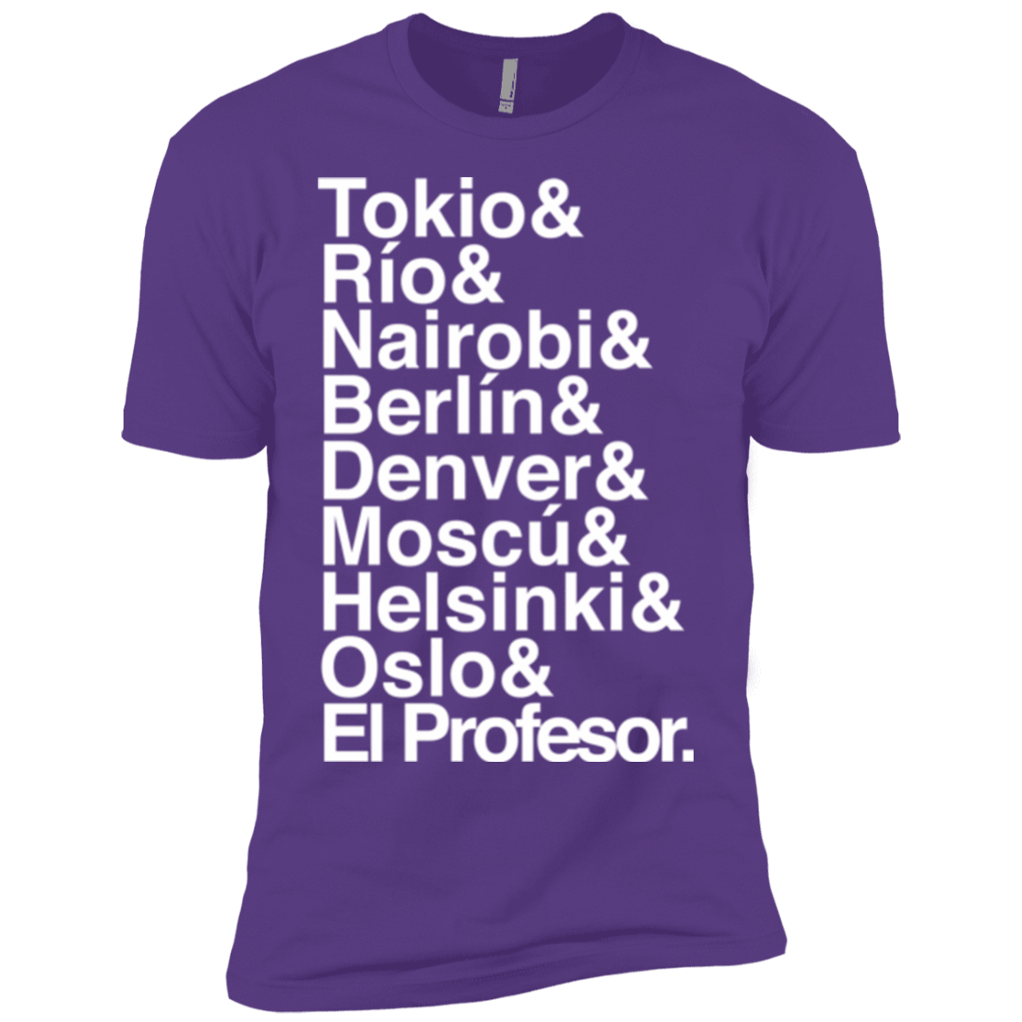 T-Shirts Purple Rush / YXS Money Heist Jetset Boys Premium T-Shirt