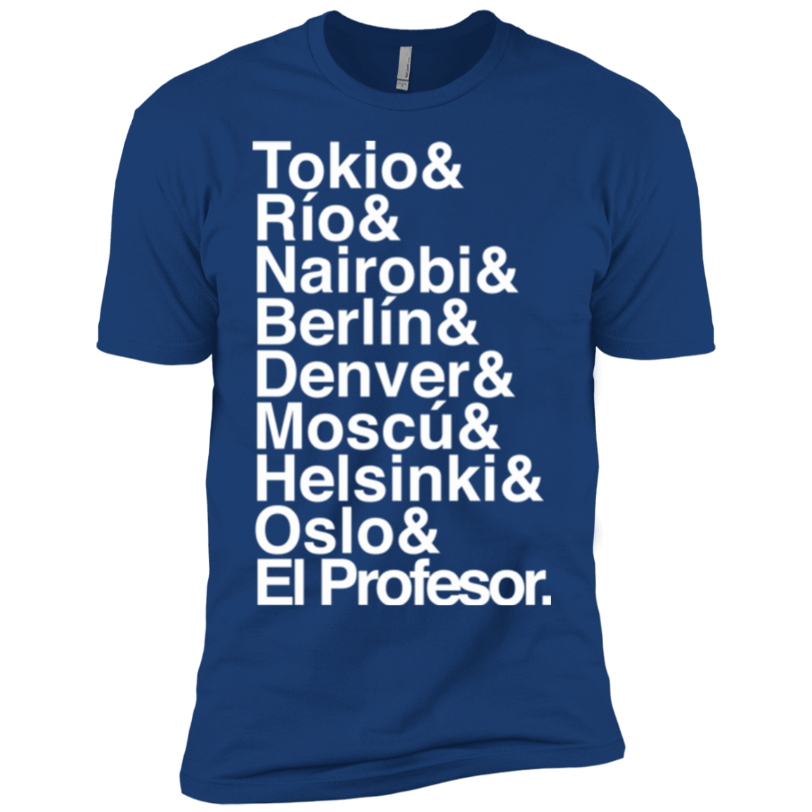 T-Shirts Royal / YXS Money Heist Jetset Boys Premium T-Shirt