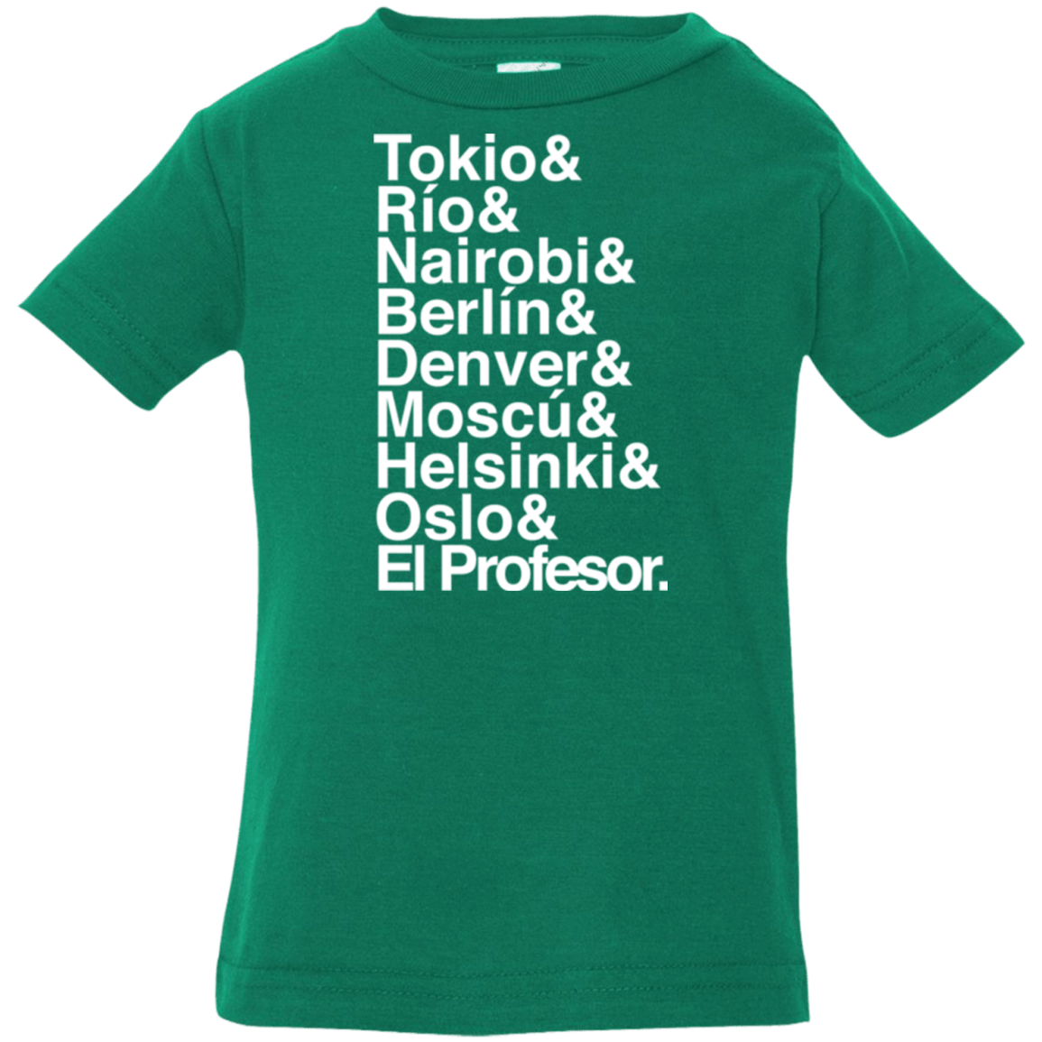 T-Shirts Kelly / 6 Months Money Heist Jetset Infant Premium T-Shirt