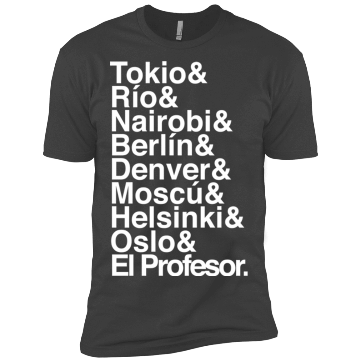 T-Shirts Heavy Metal / X-Small Money Heist Jetset Men's Premium T-Shirt