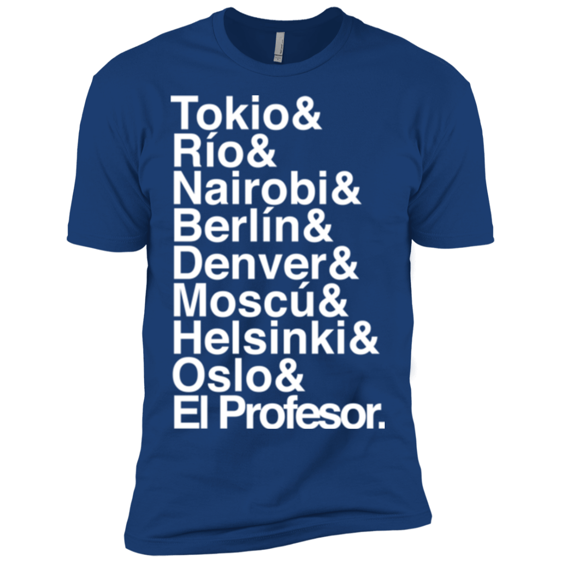 T-Shirts Royal / X-Small Money Heist Jetset Men's Premium T-Shirt