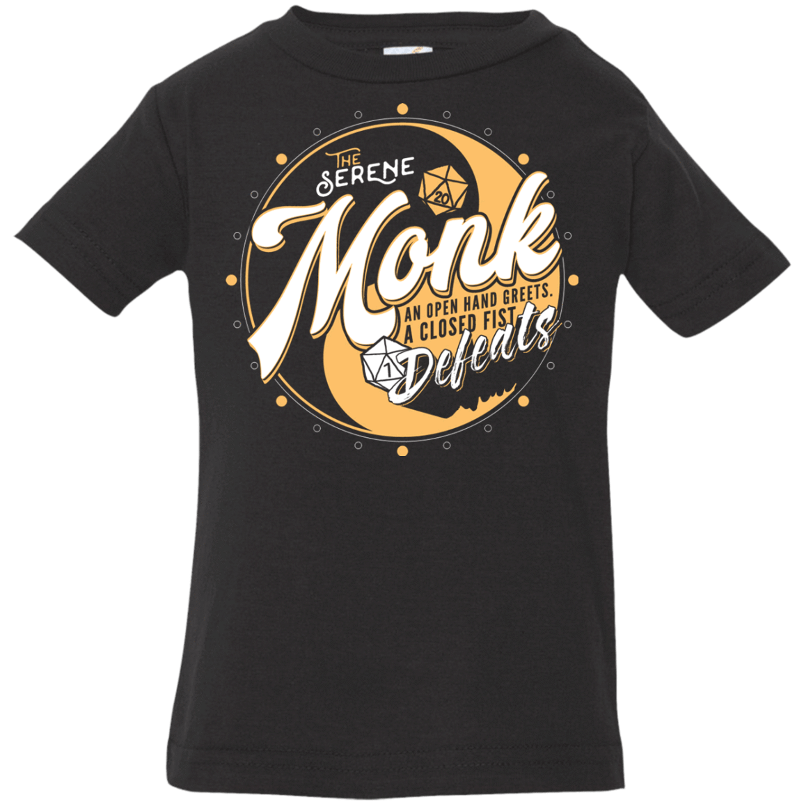 T-Shirts Black / 6 Months Monk Infant Premium T-Shirt