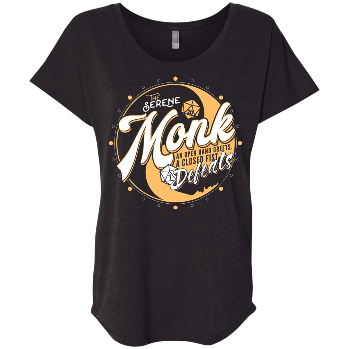 Monk Triblend Dolman Sleeve