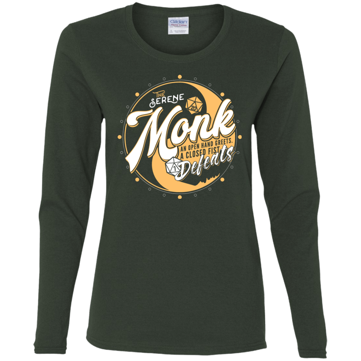 Monk Women's Long Sleeve T-Shirt