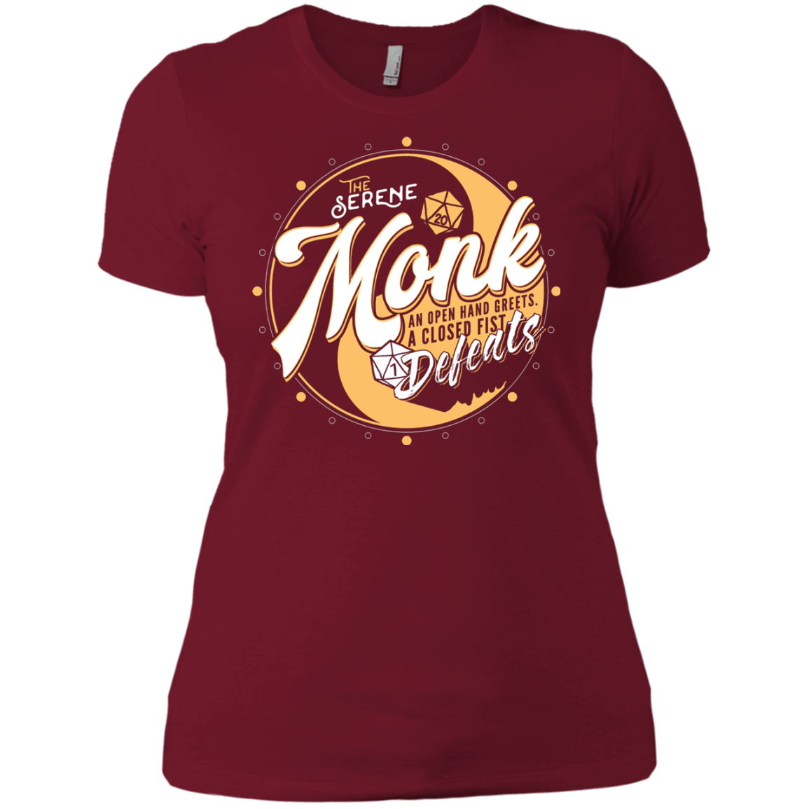 T-Shirts Scarlet / X-Small Monk Women's Premium T-Shirt