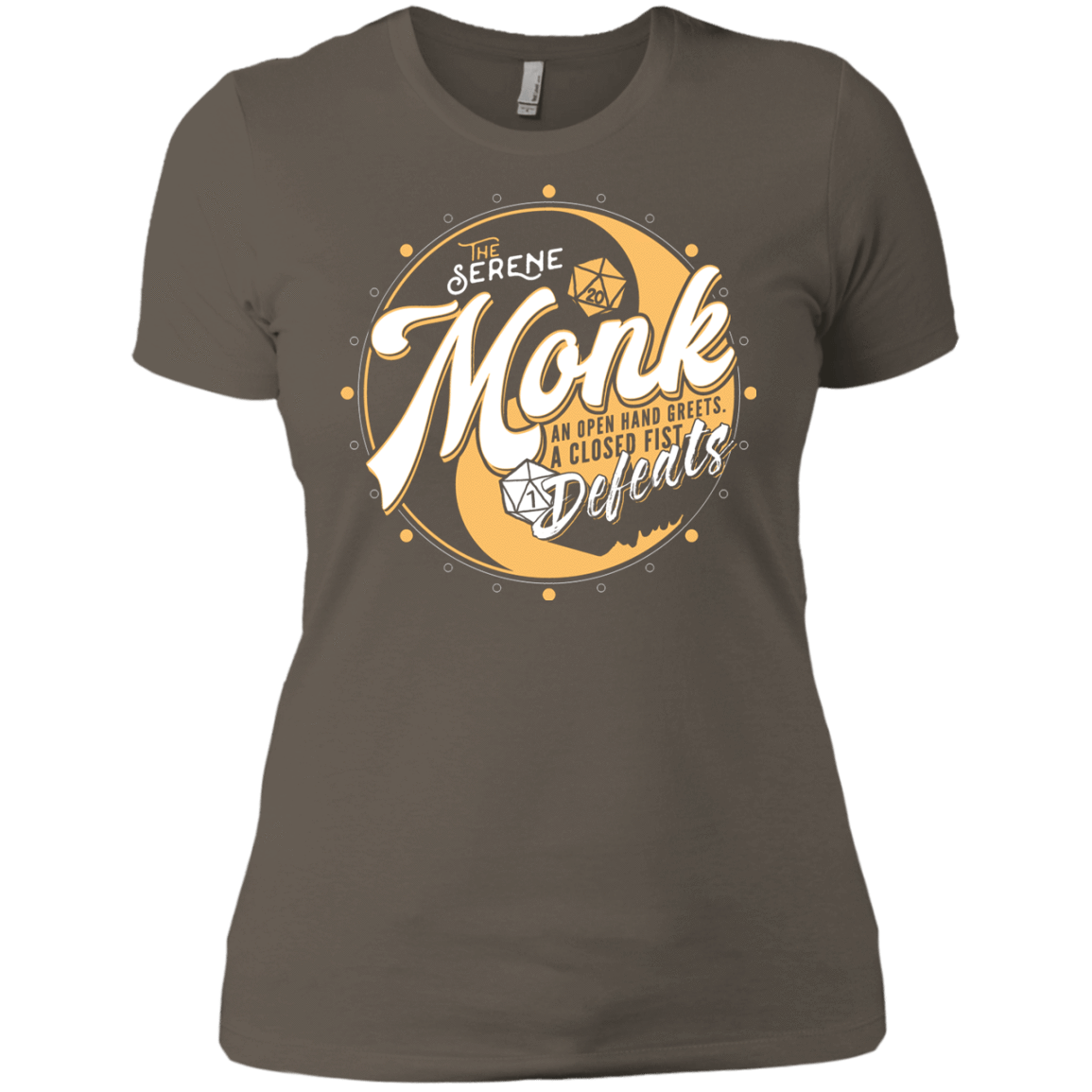 T-Shirts Warm Grey / X-Small Monk Women's Premium T-Shirt