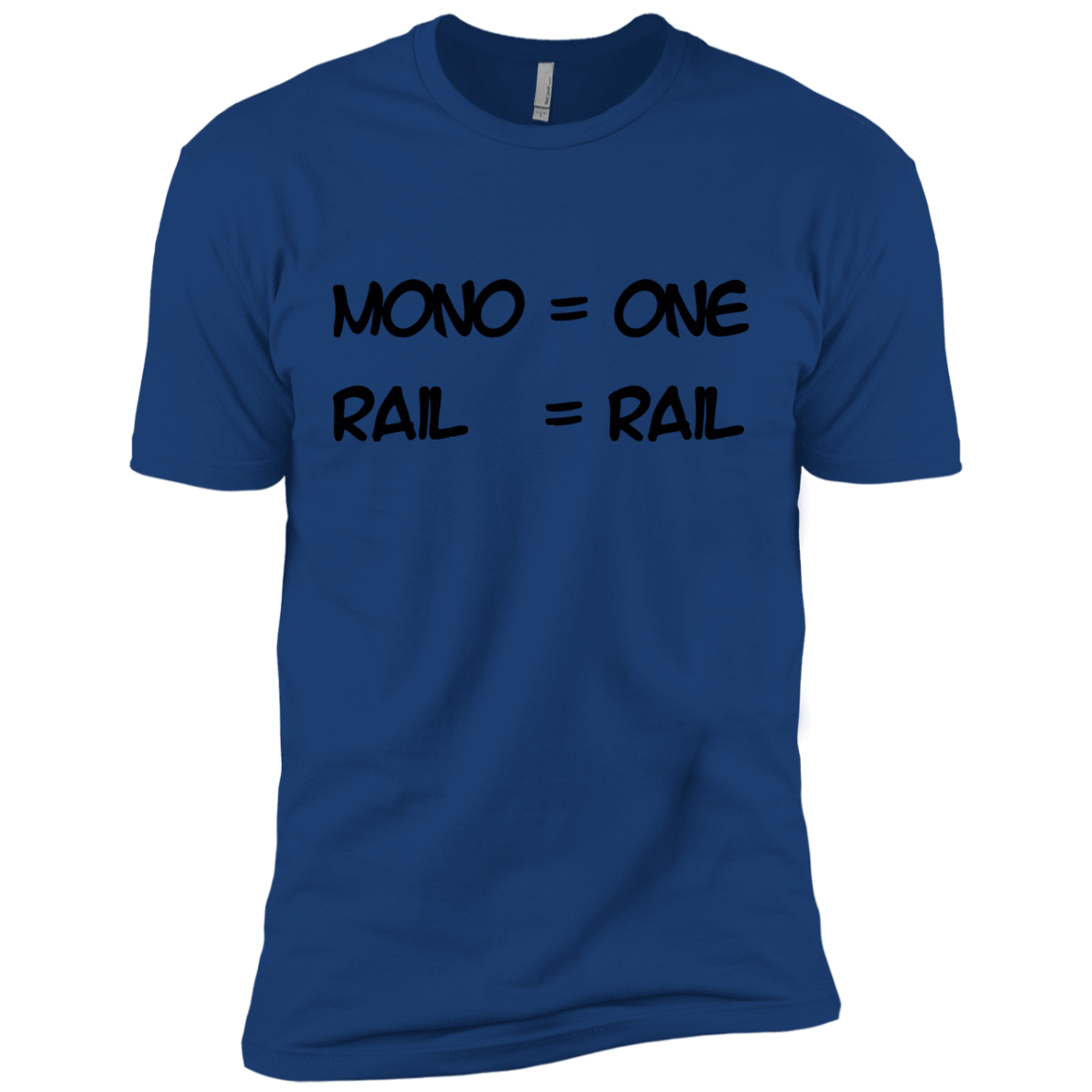 T-Shirts Royal / X-Small Mono Men's Premium T-Shirt