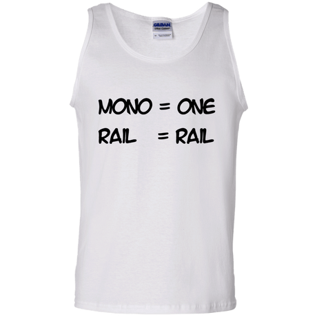 T-Shirts White / S Mono Men's Tank Top