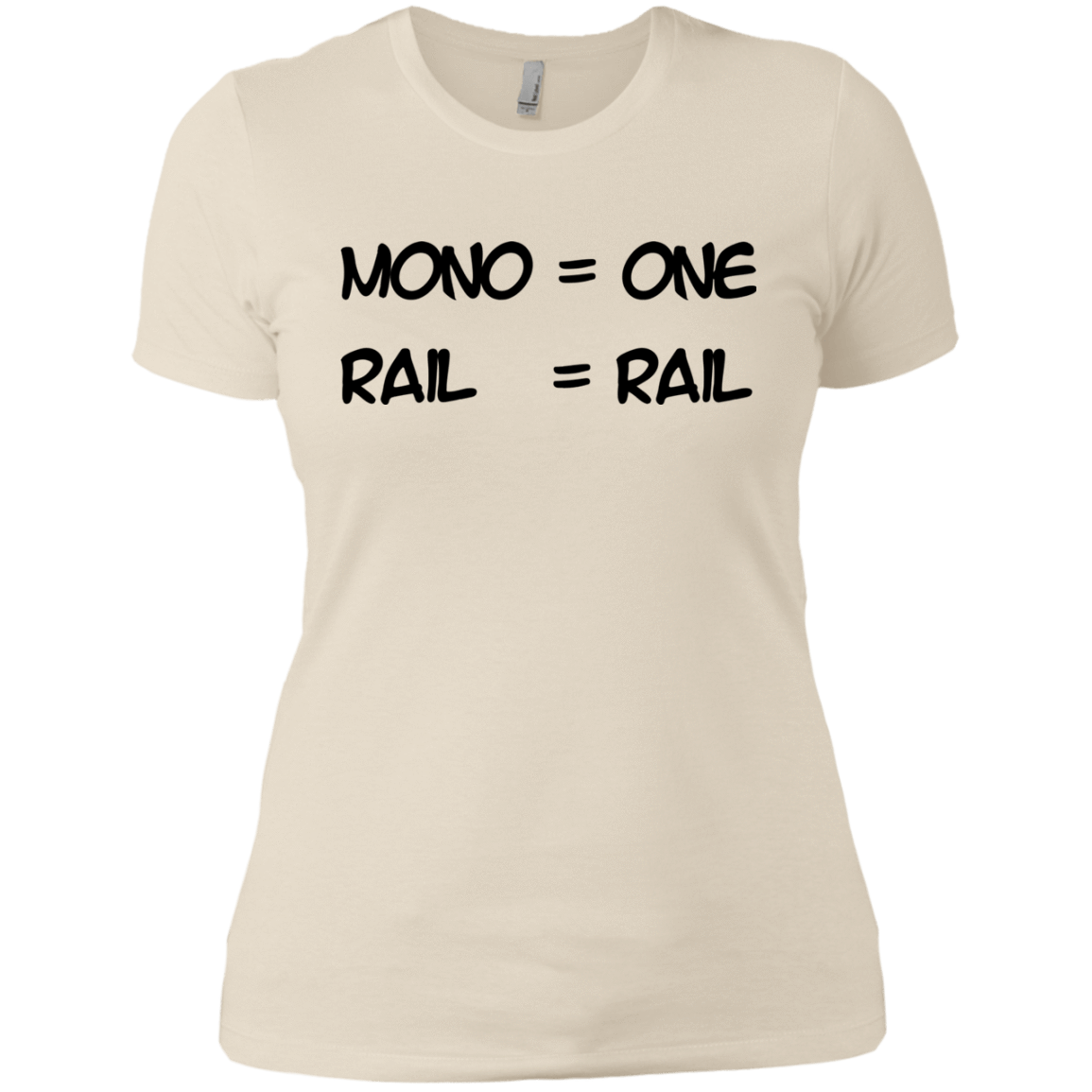 T-Shirts Ivory/ / X-Small Mono Women's Premium T-Shirt