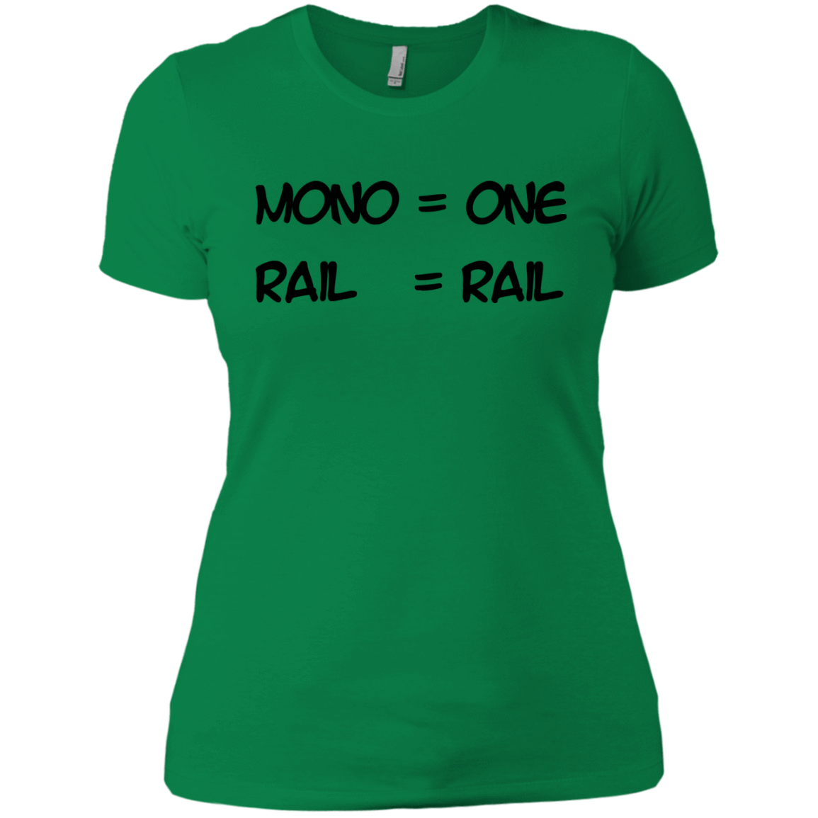 T-Shirts Kelly Green / X-Small Mono Women's Premium T-Shirt