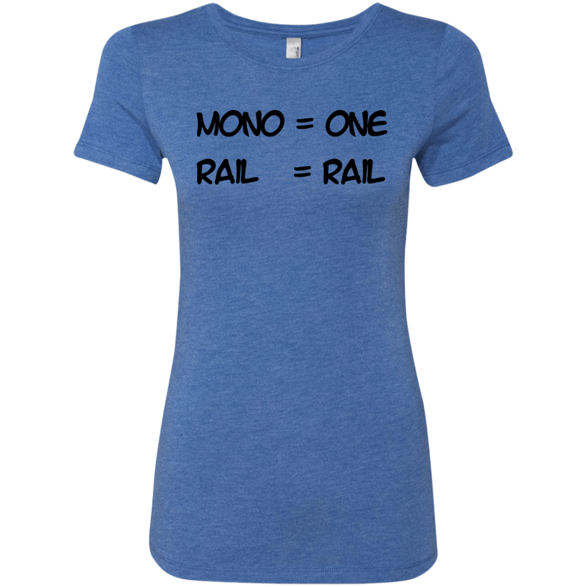 T-Shirts Vintage Royal / S Mono Women's Triblend T-Shirt