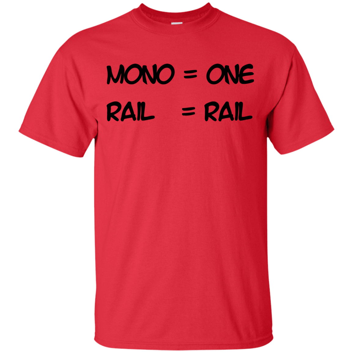 T-Shirts Red / YXS Mono Youth T-Shirt