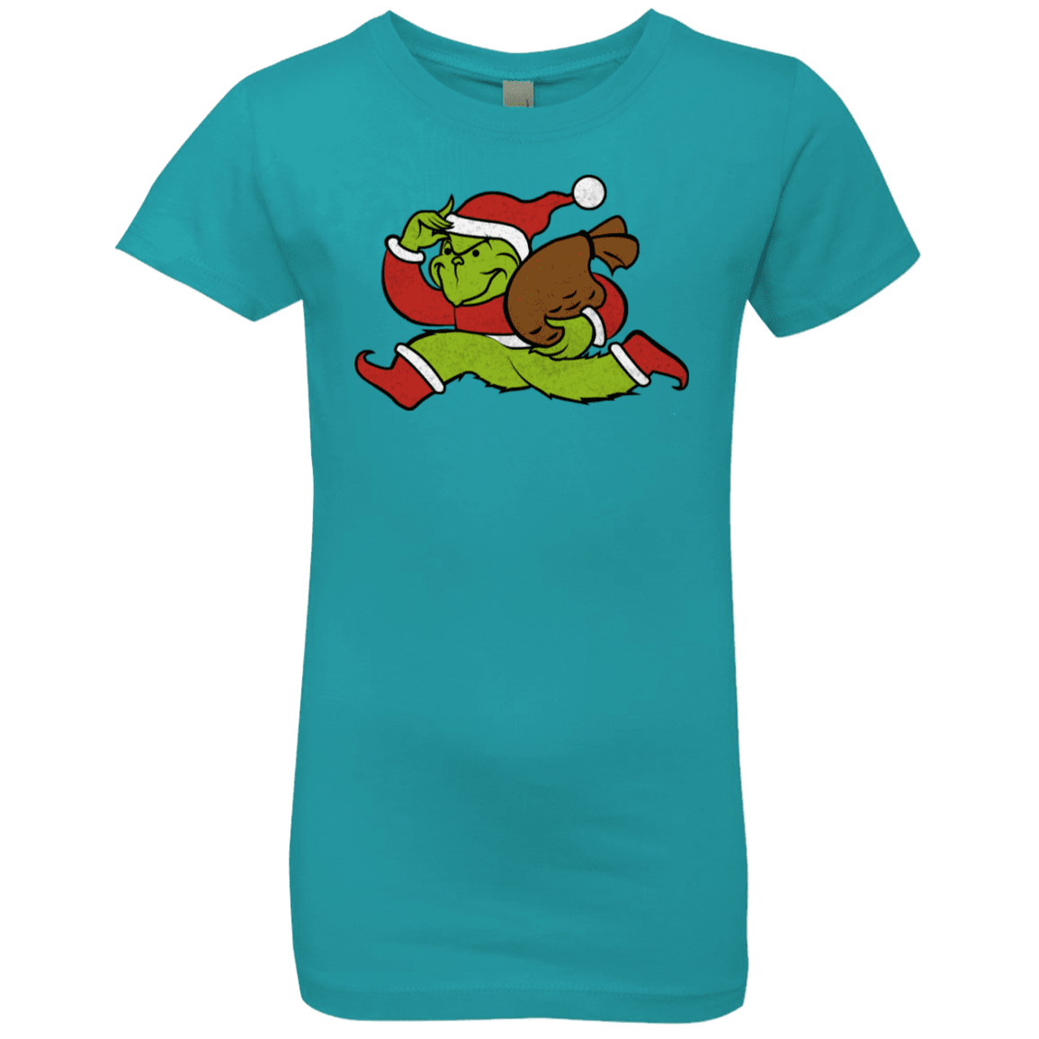 T-Shirts Tahiti Blue / YXS Monopoly Grinch Girls Premium T-Shirt