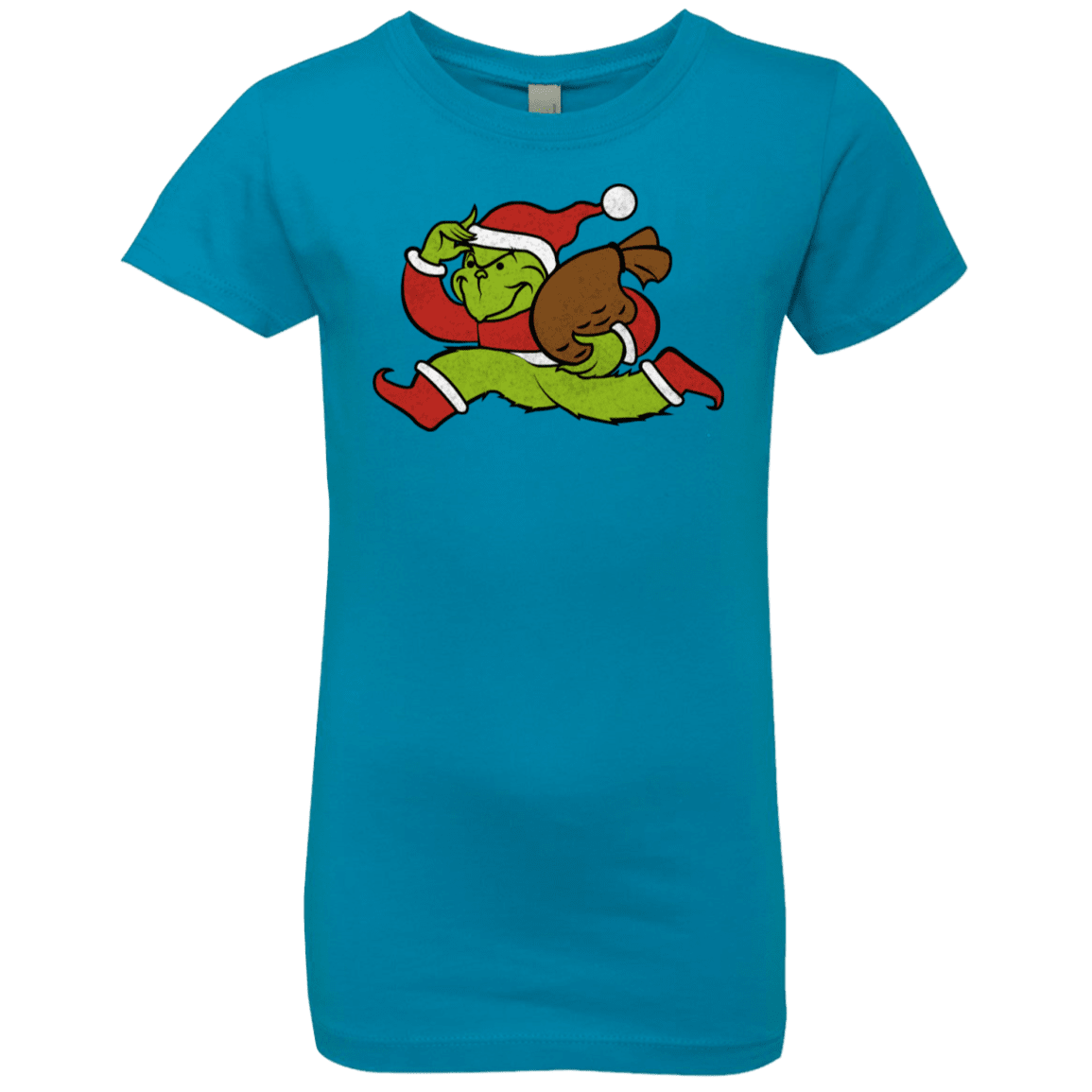 T-Shirts Turquoise / YXS Monopoly Grinch Girls Premium T-Shirt